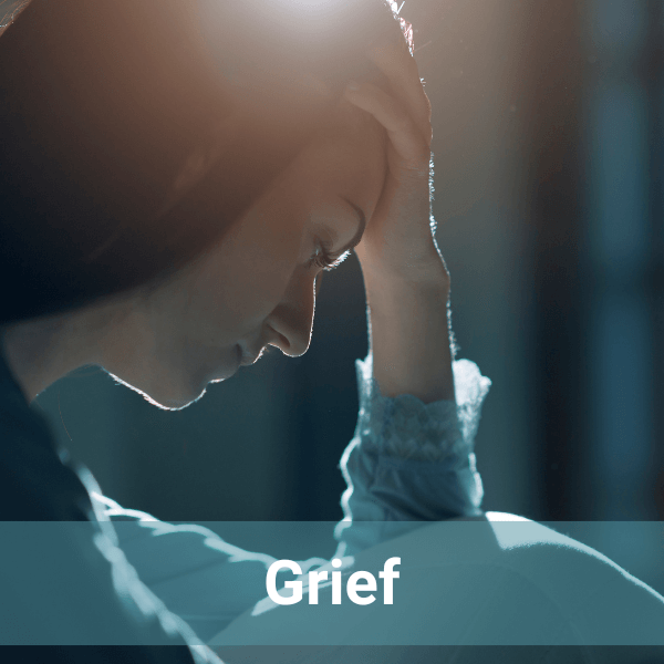 woman grieving